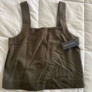 Melrose and Market Olive Green Tank Top